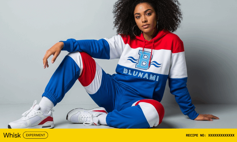 Blunami Organic Cotton Colorblock Sweatsuit