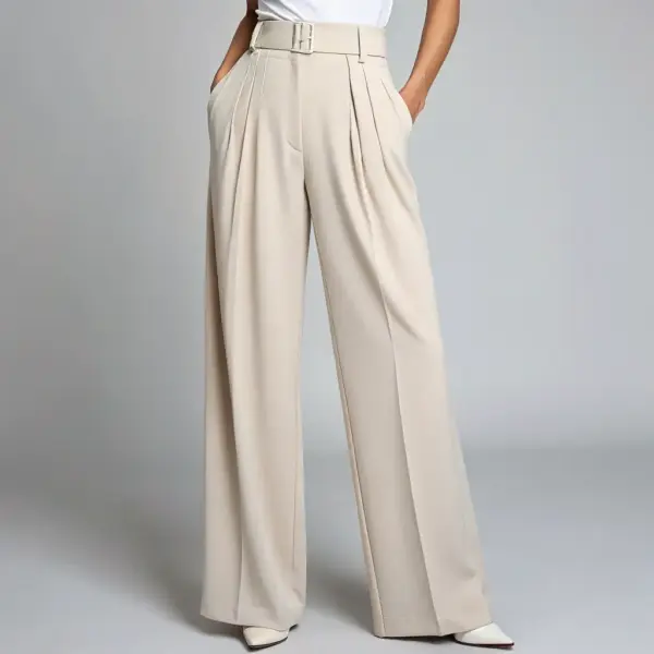 High-Waisted Trousers